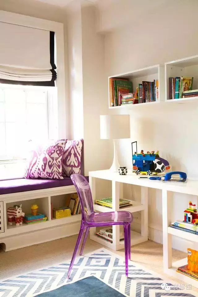 儿童小书房装修效果图设计