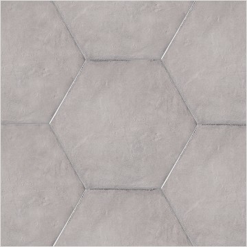 Avant garde Bespoke Tiles,Hexagonal Brick,gray