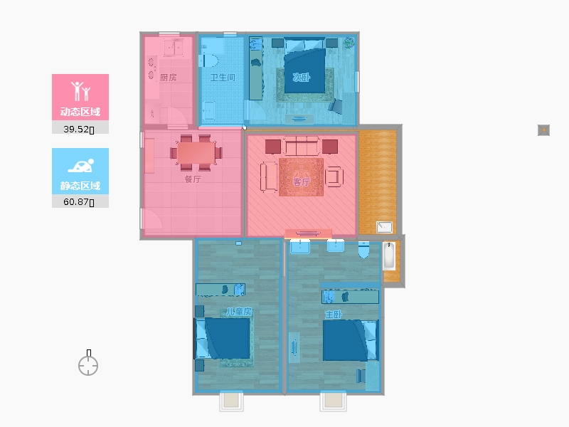 undefined-undefined-undefined-undefined-户型库-动静分区
