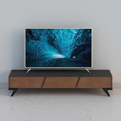 Modern Wood Asian TV Sets,Earth color