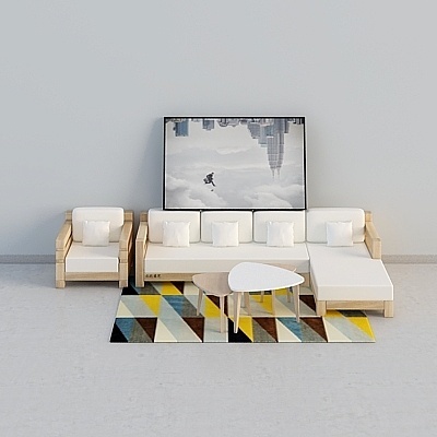 European Asian Sofa Sets,Black+Earth color