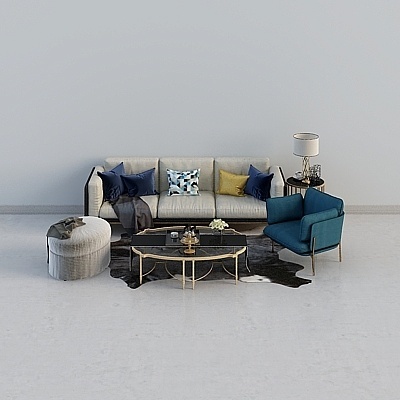 Asian Modern modern Sofa Sets,Black+Earth color