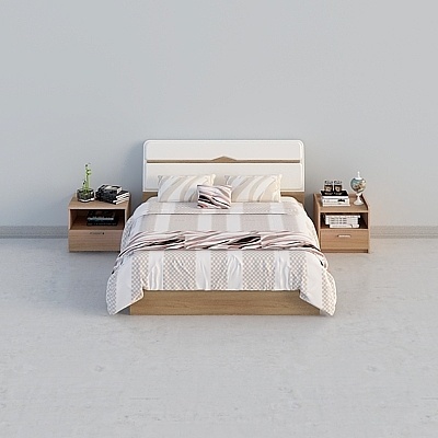Modern Contemporary Bed Sets,Earth color+White