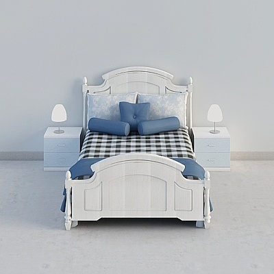 Luxury Simple European Neoclassic American Bed Sets,Earth color+Black+Blue
