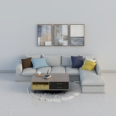 Modern Transitional Asian Sofa Sets,Wood color+Earth color+Gray