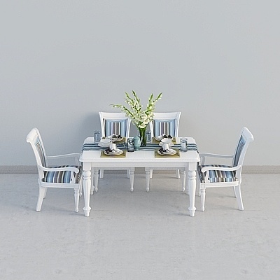 Simple European Luxury Neoclassic Dining Sets,Black+Earth color+White+Gray