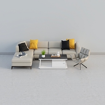 Asian Modern Sofa Sets,Black+Earth color
