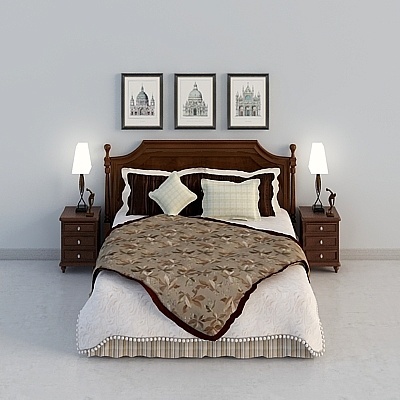 American Neo-classical Bed Sets,Earth color