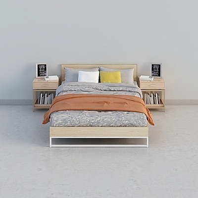 Asian Modern Bed Sets,Earth color