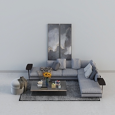 Modern Asian Sofa Sets,Earth color+Gray+Black
