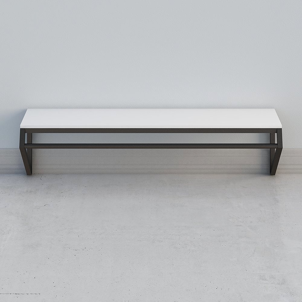 G045-120CM-白板黑架/墙面挂架