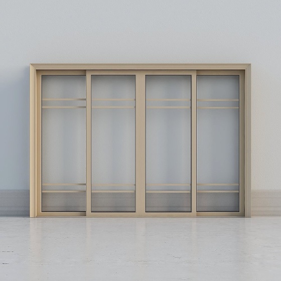 Minimalist Modern Sliding Doors,Gray