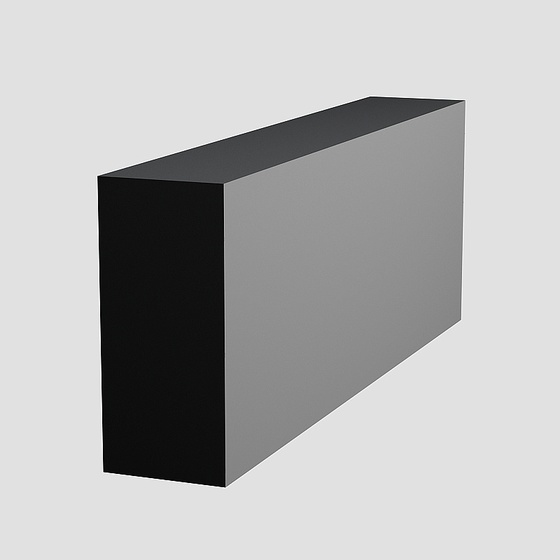 Modern Baseboard,Black