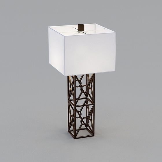 Modern Art Deco Table Lamps,Black