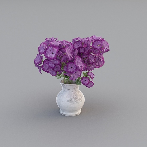 Transitional Modern Art Deco Flower,Flowers,Purple