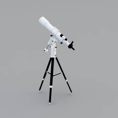 现代-“云湾135”-望远镜3D模型