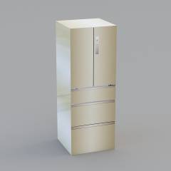 海尔冰箱4153D模型