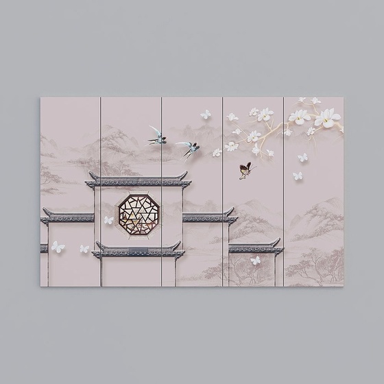 Minimalist Background Walls,Gray