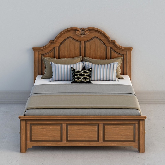 Modern Farmhouse American Avant garde Transitional Twin Beds,Twin Beds,Earth color,1.8 m,King 1.9m