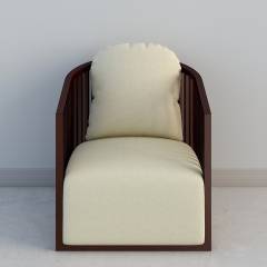 伊利斯达-单人沙发椅-93D模型
