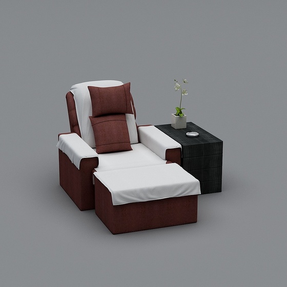 Modern Massage beds,Earth color