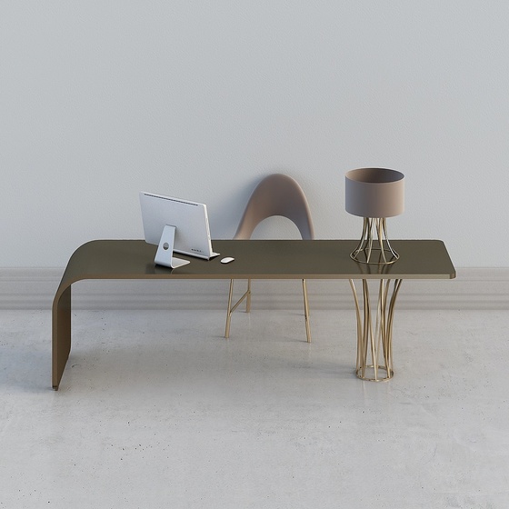 Modern Desks,golden
