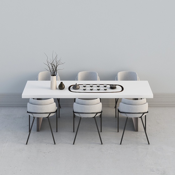 Modern Dining Sets,Gray
