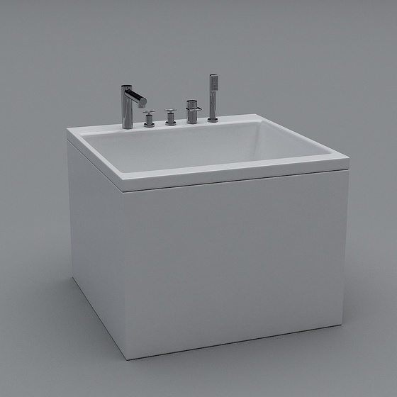 Modern Bathtubs,Gray