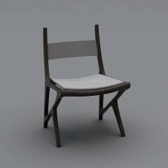餐椅23D模型