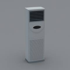 立式空调-443D模型